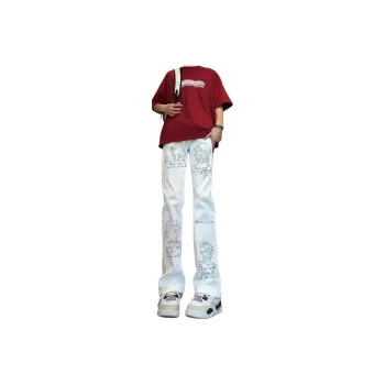 BLANC & ECLARE Jeans Unisex White