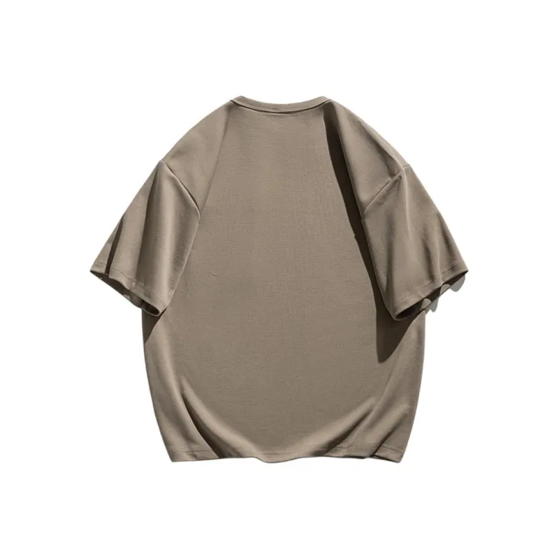 ENEESSI Drop Shoulder Sleeve T Shirt Women's-2