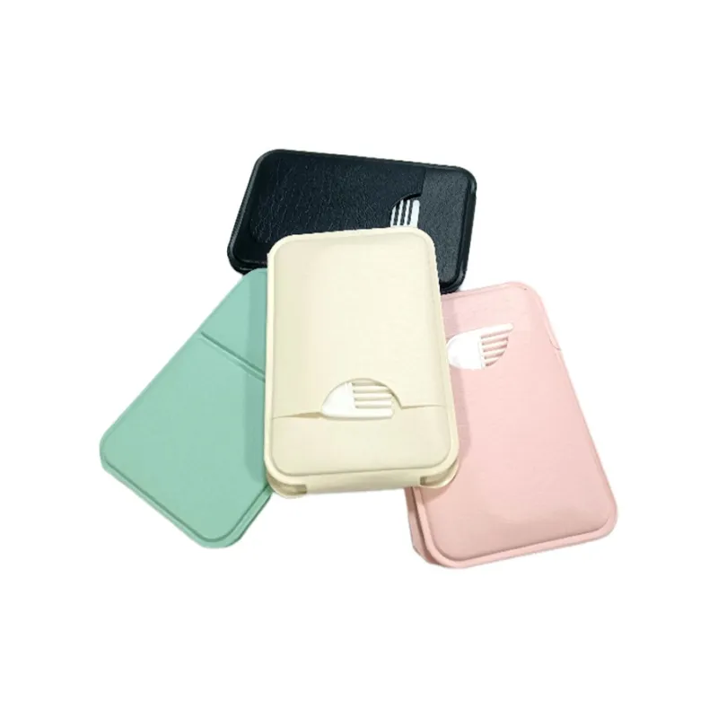 Future Maple Portable Pocket Square With Comb Foldable Makeup Mirror-4