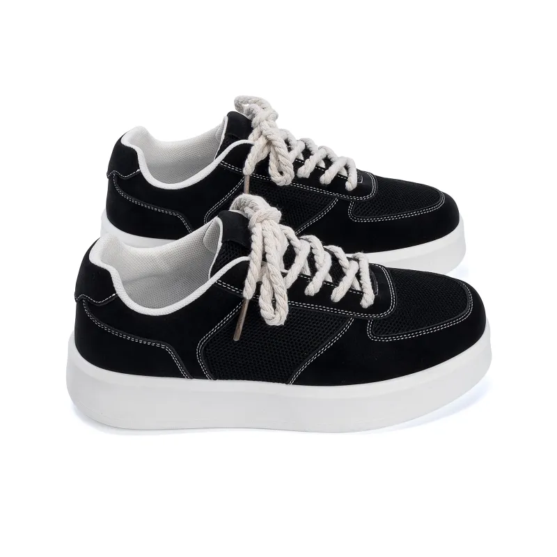 HUANQIU Year Of The Snake Limited Edition, Air Force 1 Anti Slip Wear Resistant Low Top Skateboard Shoes Men Black-3
