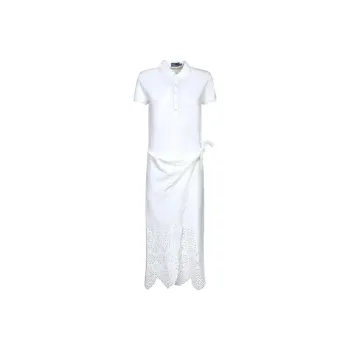Polo Ralph Lauren Short Sleeved Dress Women's White