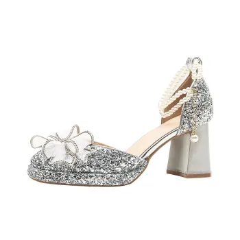 KATHRYN WILSON Chunky Heel High Heels Women's