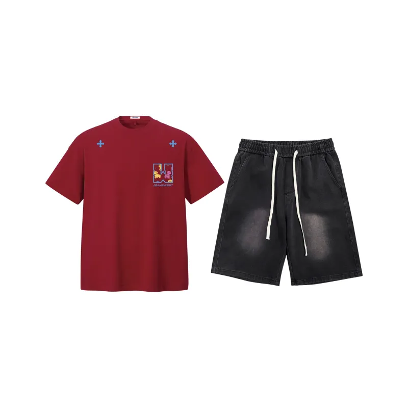 JEANSWEST Casual Sportswear Unisex-24
