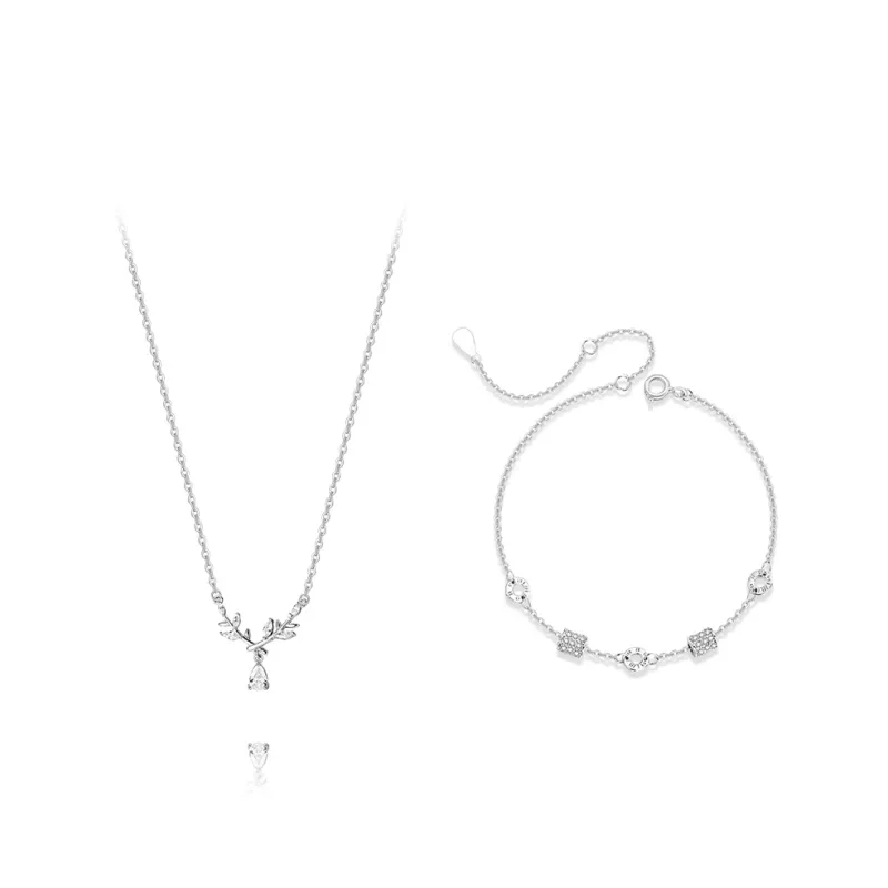KUMET Sterling Silver Necklaces Women's-0