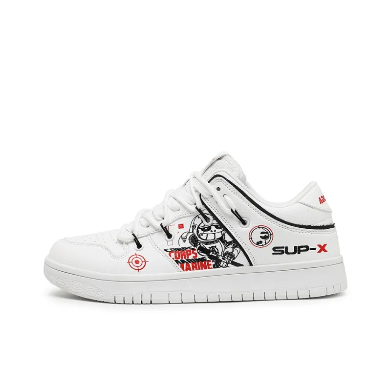 ADOONGA SUP X Slip Resistant, Abrasion Resistant, Lightweight, Height Increasing Low Top Skateboard Shoes Unisex-0