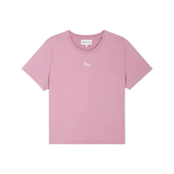 Maison Kitsune Baby Fox appliqué Cotton T shirt