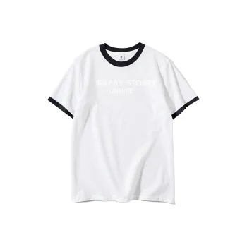 FAIRWHALE Drop Shoulder Sleeve T Shirt Women's