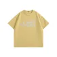 [Antibacterial Short-Sleeved T-Shirt]Linen Yellow (Mb Looking-Up Starry Sky)
