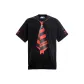 Black, Red Pattern