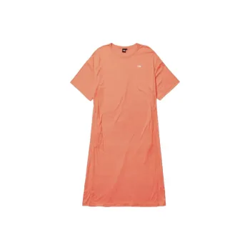 THE NORTH FACE Short Sleeved Dress Women's Coral Orange
