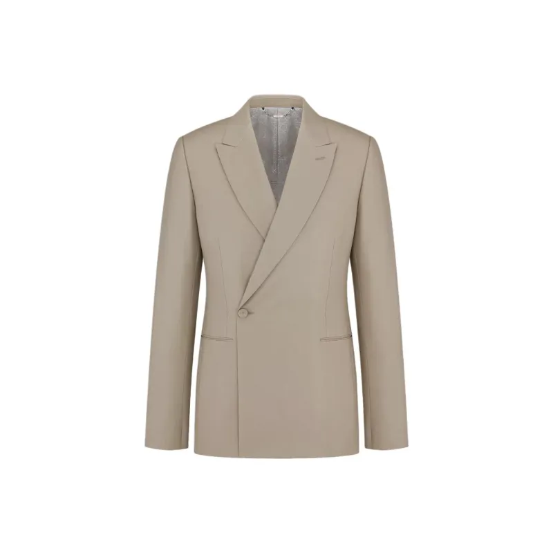 DIOR Jackets & Coats Men's Beige Brown-0