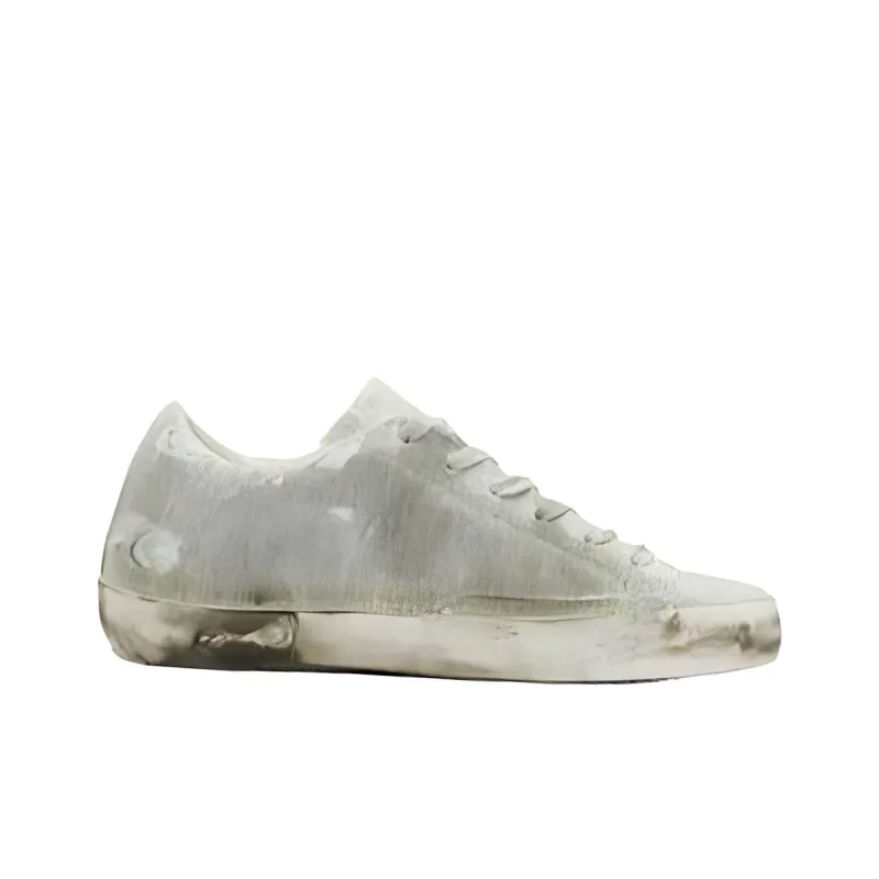 Golden Goose Super Star Low Top Skateboard Shoes Women's Gray-1