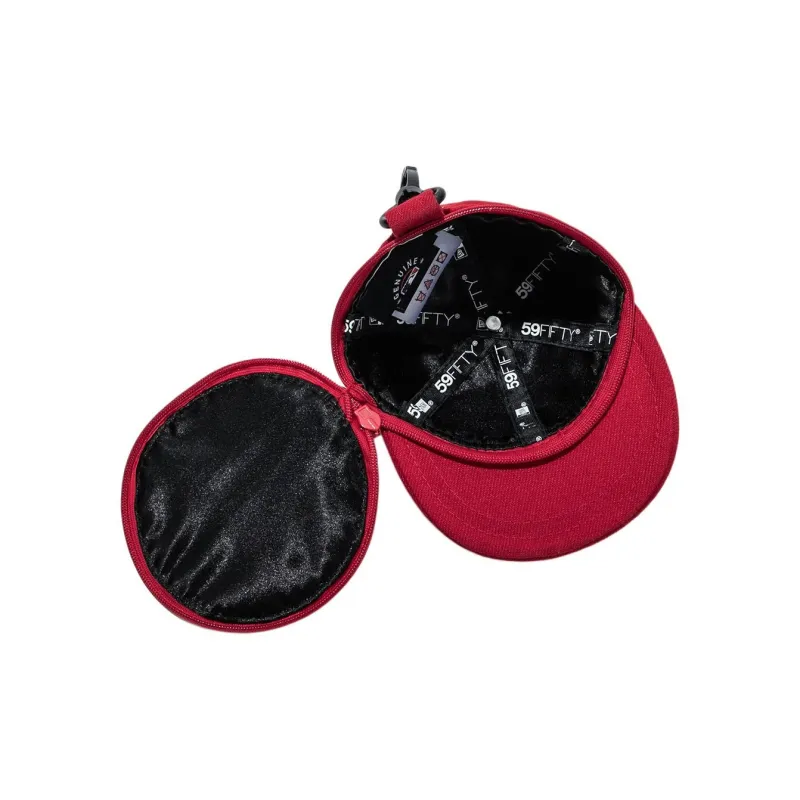New Era Polyester Keychain Key Pouch Regular Unisex Red-4