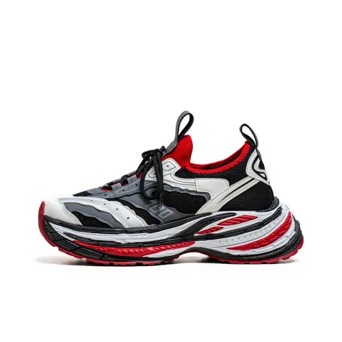 BINGO DUCK Coverage Breathable Low Top Chunky Sneakers Men's