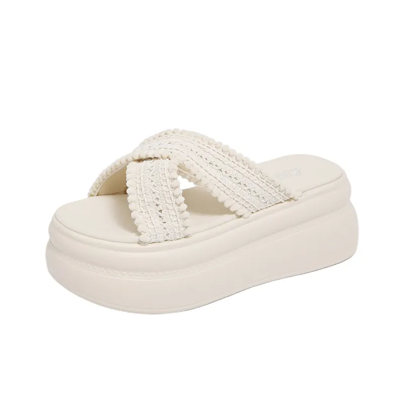 Dragon Dance Slip Resistant Abrasion Resistant Slide Slippers Women's-6
