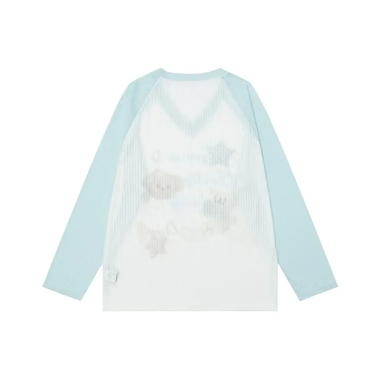 ABCMININ Raglan Sleeve T Shirt Women's-1