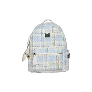 Yalu PU Backpack Regular Women's Black/Blue