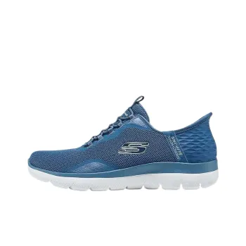 Skechers Mid Top Running Shoes Women's Blue Green