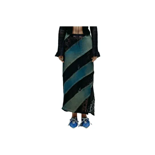 PRONOUNCE Denim Long Skirt Women's