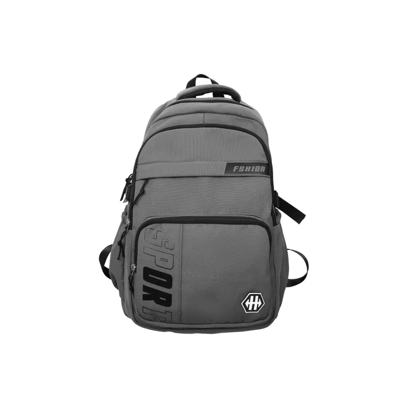 Yalu Nylon Backpack Regular Unisex Multicolor-6