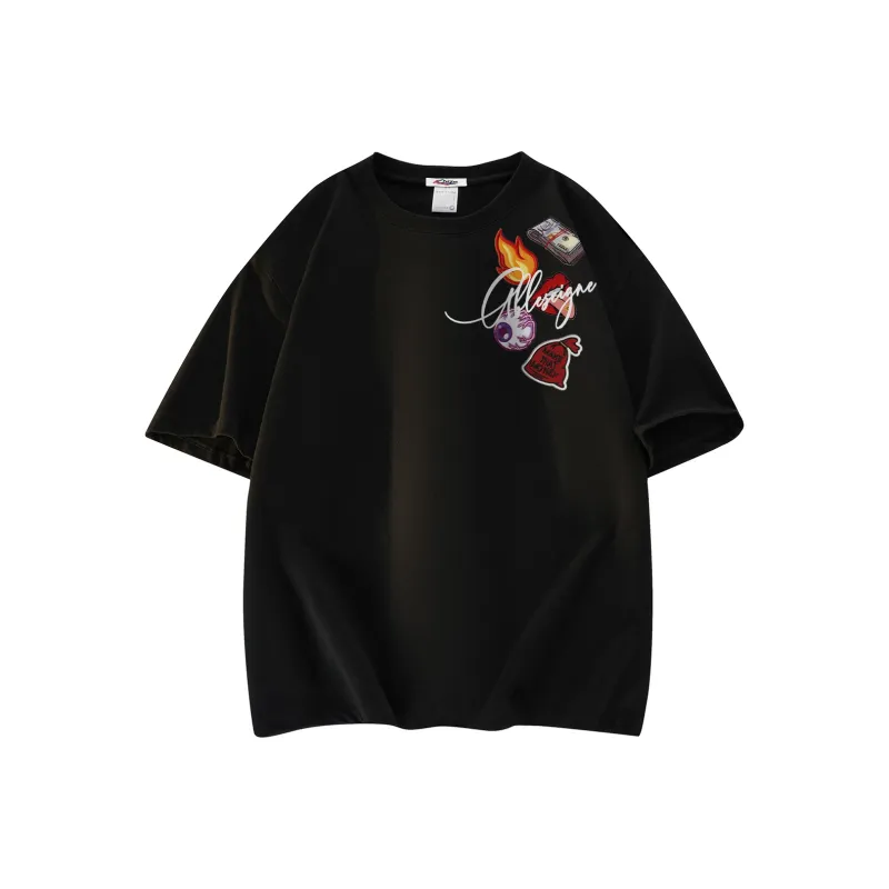 Feiyue T Shirts Unisex-3