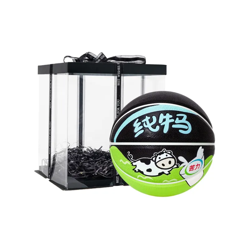 Kuangmi PU Basketball Labor Black Size 7 Street Training Unisex-6