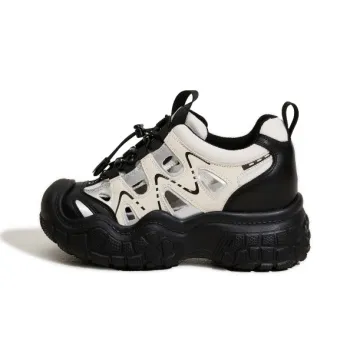 Milan Love Song Cushioning, Slip Resistant, And Abrasion Resistant Low Top Chunky Sneakers Women's