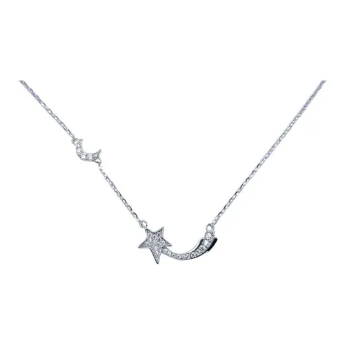 KING TAI SANG S925 Silver Necklaces Unisex