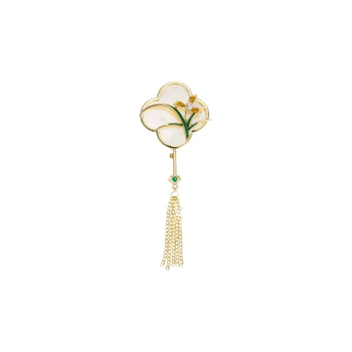 NIGHT RIDER DRIGINAL Copper Brooches Women's
