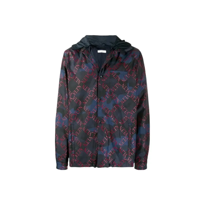 Valentino Jackets & Coats Men's Black-0