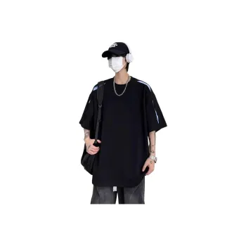 DUATOGE T Shirts Men Black 