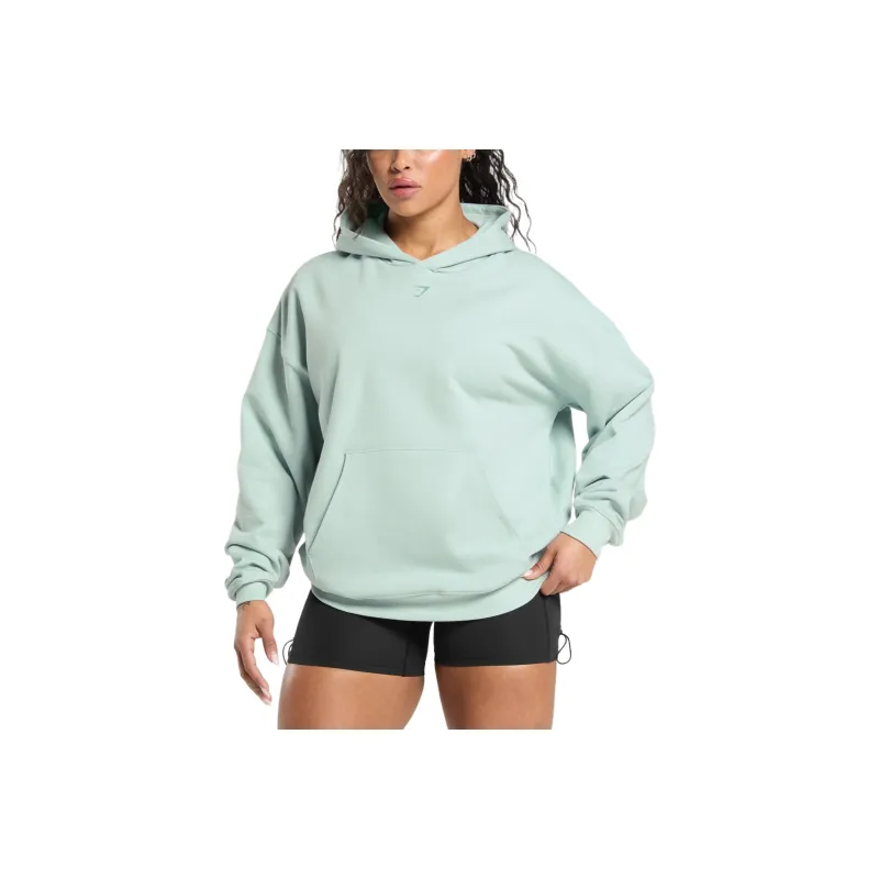 GYMSHARK Back Gains Graphic Hoodie Sweatshirt Women's-4
