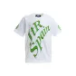 White, Green Pattern