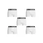 White (5 Pack)