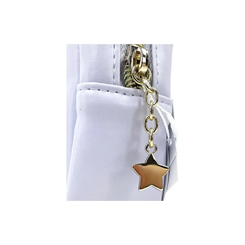 Sanrio Kuromi X Shaka Collaboration PVC Polyvinyl Chloride Travel Storage Bag Women's Purple-2