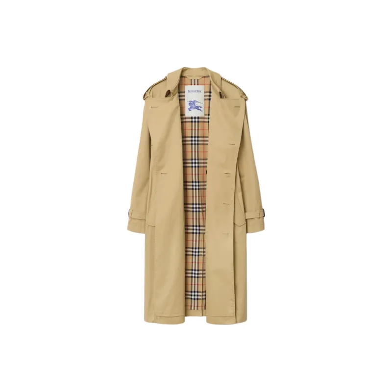 Burberry SS25 Trench Coat Men's Brown-1
