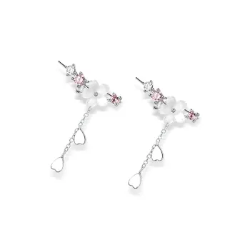 ETAHLOVE S925 Silver Earrings Women's