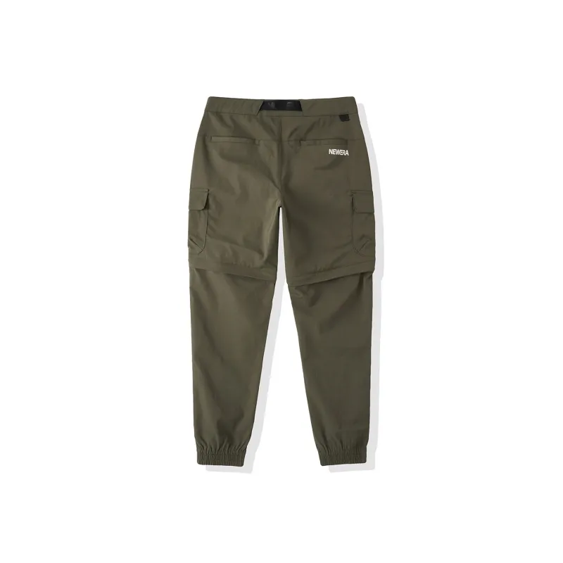 New Era Casual Pants Unisex Army Green-1