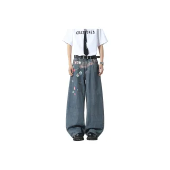 PANDA ADEVIL Jeans Unisex Blue