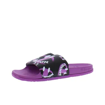 Champion Abrasion Resistant Slide Slippers Women's Purple Black