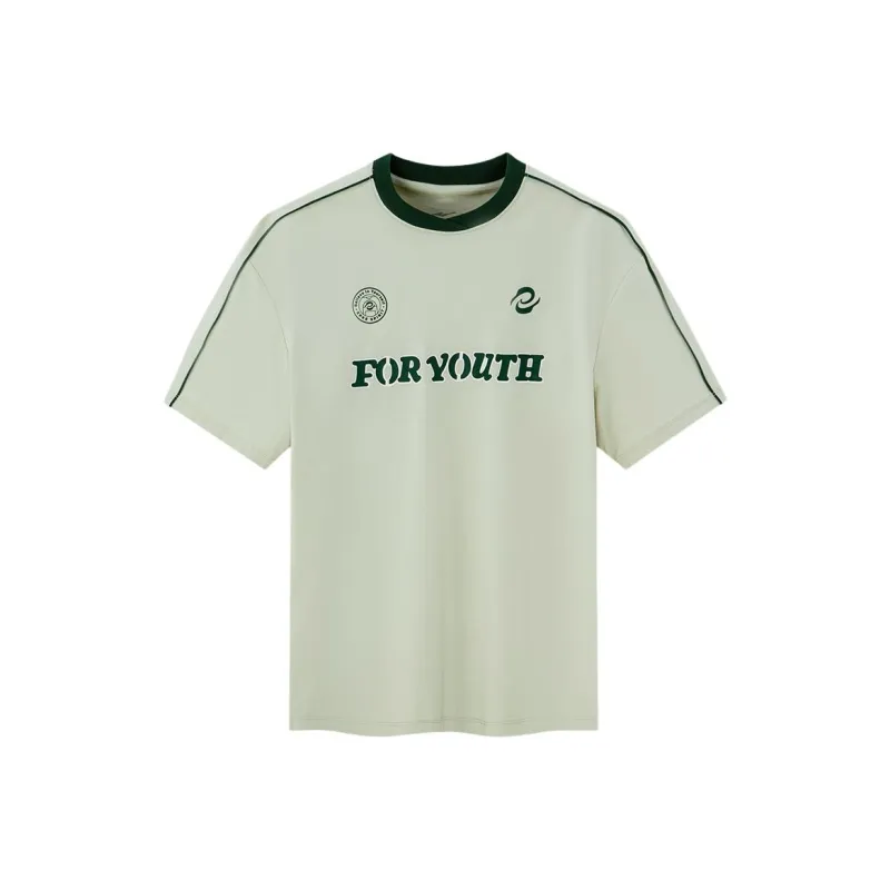 Erke Life Collection T Shirt Women's Gravel Green-0