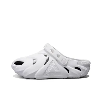 PEAK Pole Hole Shoes Clogs Men's Super Light White Black