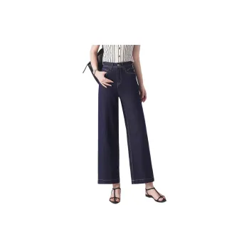 TERRE BLEUE Jeans Women's Dark Blue