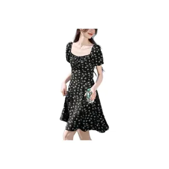 Mu Xiao Xin Short Sleeved Dress Women's