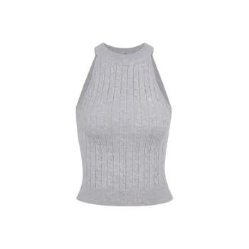DOKZB Tank Tops Women's Gray