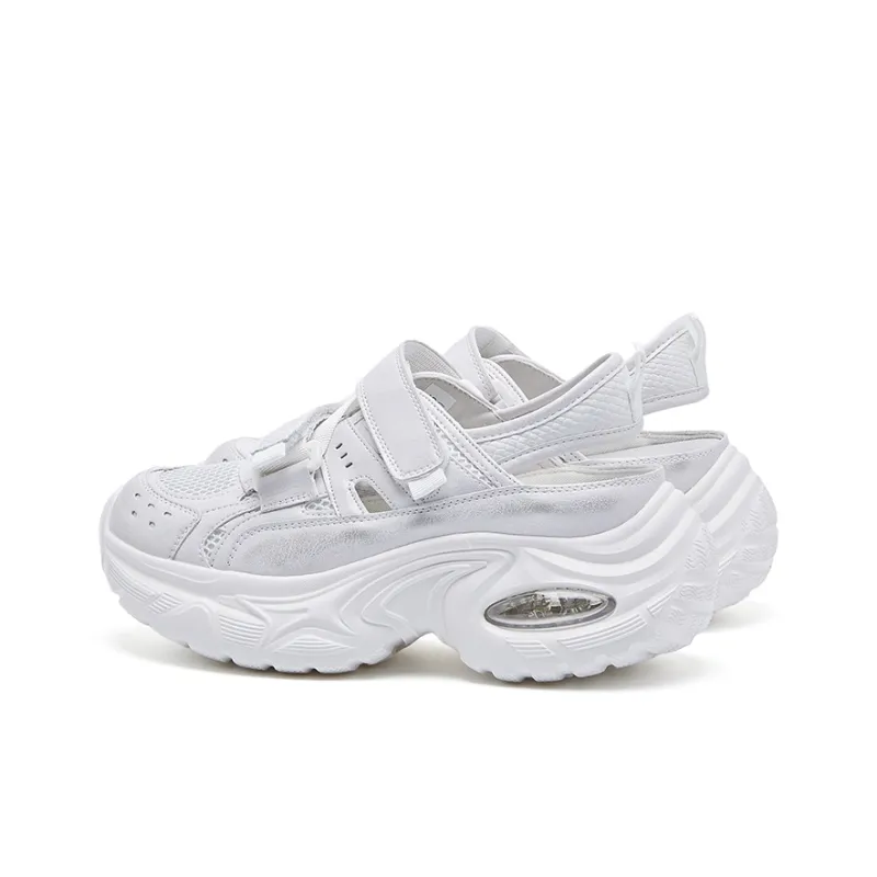 BURGELY Lightweight Height Increasing Low Top Chunky Sneakers Women's-1