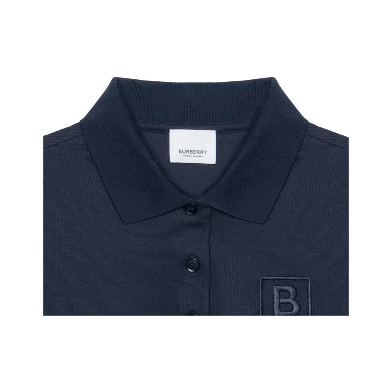 Burberry SS23 Polo Shirt Men's Marine Blue-7