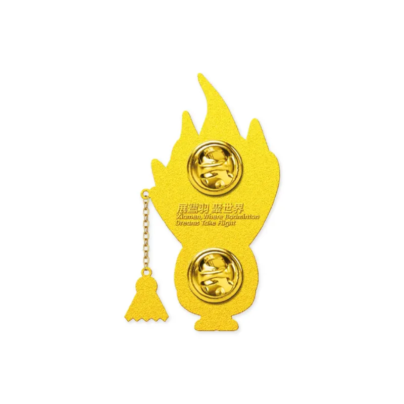 Sudirman Cup Mixed Team Championship Badminton Souvenirs Gold Unisex-2