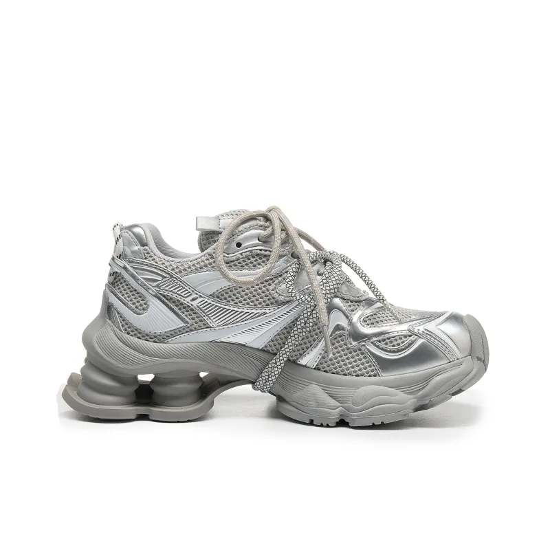 LEECAT STUDIO Abrasion Resistant Coverage Lightweight Low Top Chunky Sneakers Women's-8