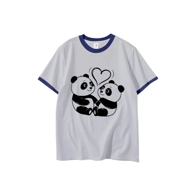 FAIRWHALE Drop Shoulder Sleeve T Shirt Women's-24